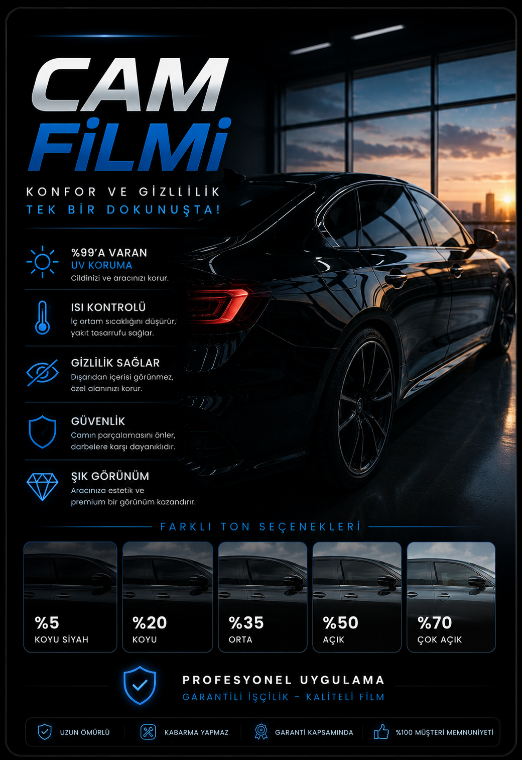 Cam Filmi Uygulaması